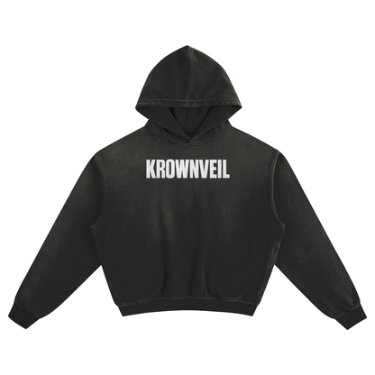 The Truth Lies Sunfade Boxy Hoodie